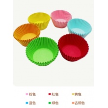 彩色防油紙蛋糕杯家用蛋撻杯馬芬杯果凍杯烘焙圓形發糕小蛋糕防油紙托