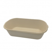 D3WC-0091B-BIO  33oz/1000ml 長形原色環保紙餐盒(232x133x60(H)mm) (500個/盒)